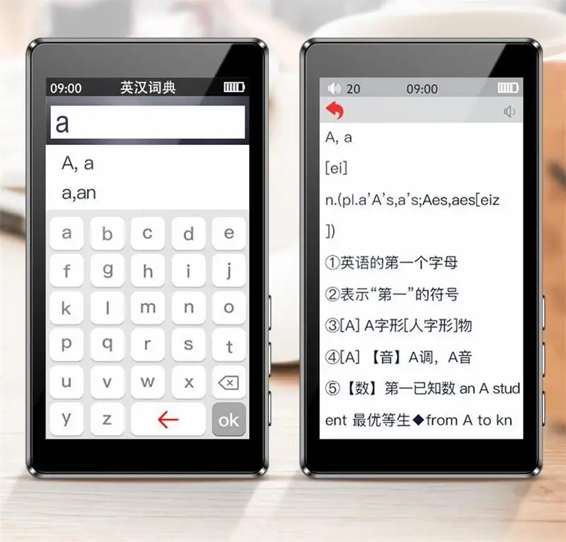 Новинка 2021 г. mp3 плеер RUIZU D20 с Полноразмерным сенсорным экраном 3 0 дюйма HIFI