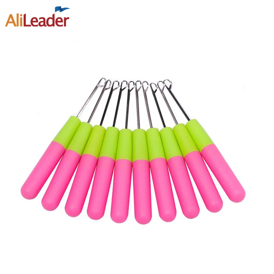 Лидер продаж 50 шт. модный крючок для волос ручка с иглой высокое качество вязание