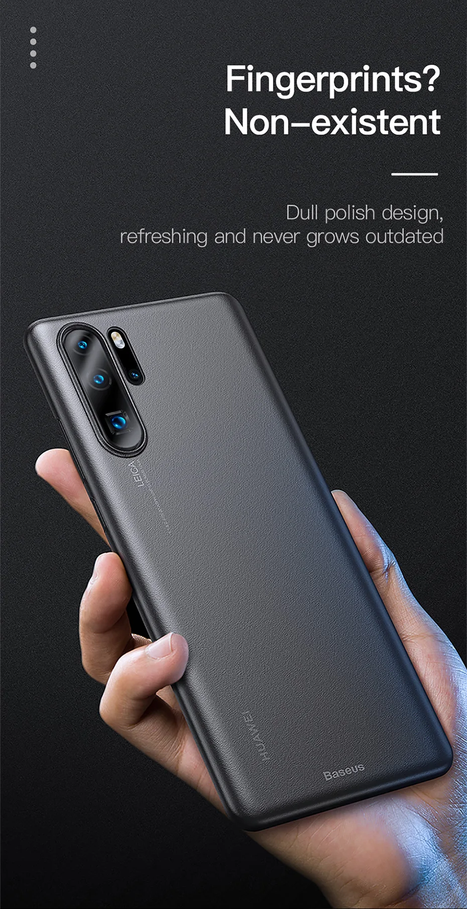 Чехол для телефона Baseus для huawei P30 Pro Untra тонкий Жесткий PP матовая защитная задняя крышка для huawei P30 P30Pro Coque Fundas