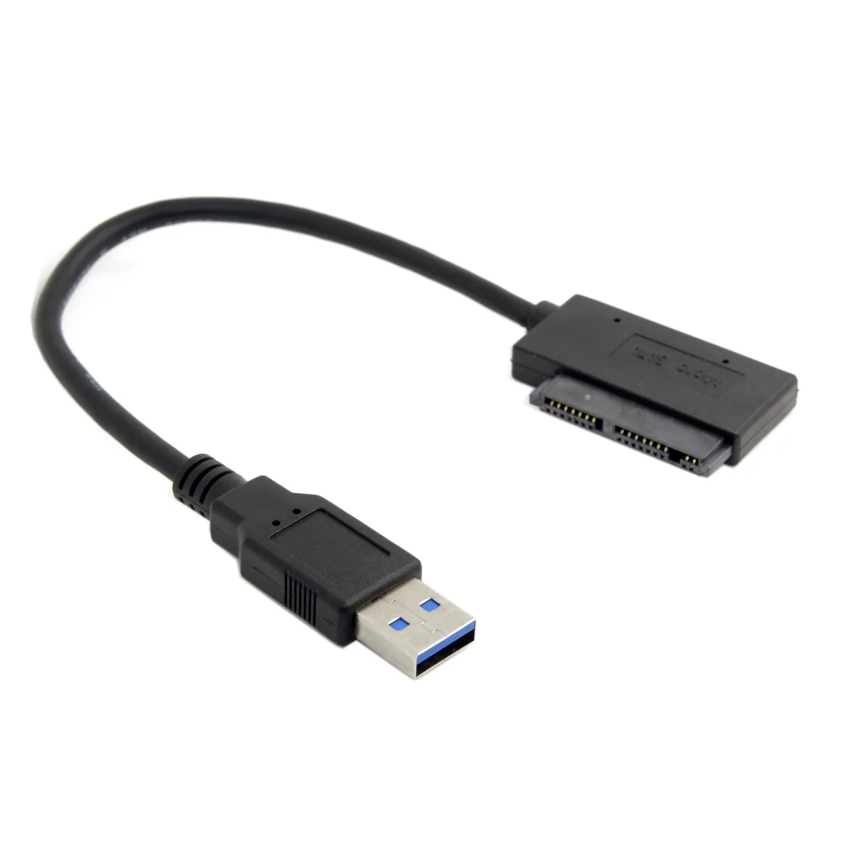 CY Micro SATA 7 + 9 16 Pin 1 8 &quot90 градусов угловой драйвер жесткого диска SSD адаптер к USB 3 0