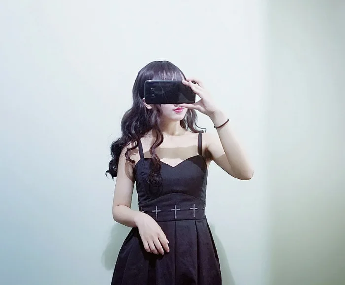 Винтажное Дизайнерское черное готическое платье loilta в готическом стиле