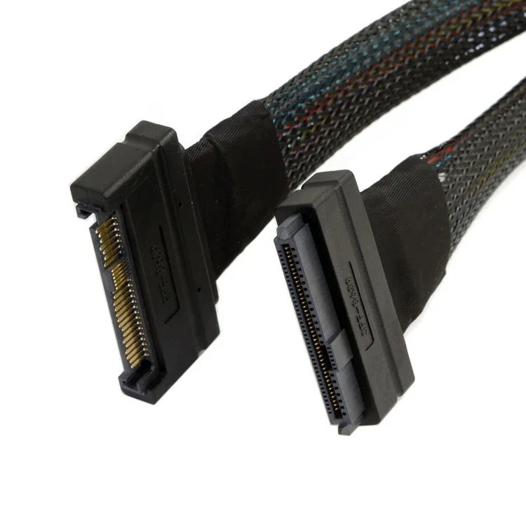 U.2 U2 SFF-8639 NVME PCIe кабель SSD штекер-гнездо удлинитель 50 см 68pin | Компьютеры и офис