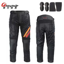 Летние сетчатые штаны для езды на мотоцикле HP 10, мужские брюки с наколенниками, мотоциклетные брюки для мотокросса M, L, XL, XXL, XXXL