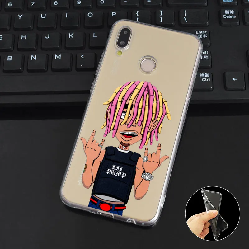 DREAMFOX M523 Lil Pump Soft TPU Silicone Case Cover For Huawei Honor 6A 6C 7X 9 10 P20 P30 Lite Pro P Smart 2019 |
