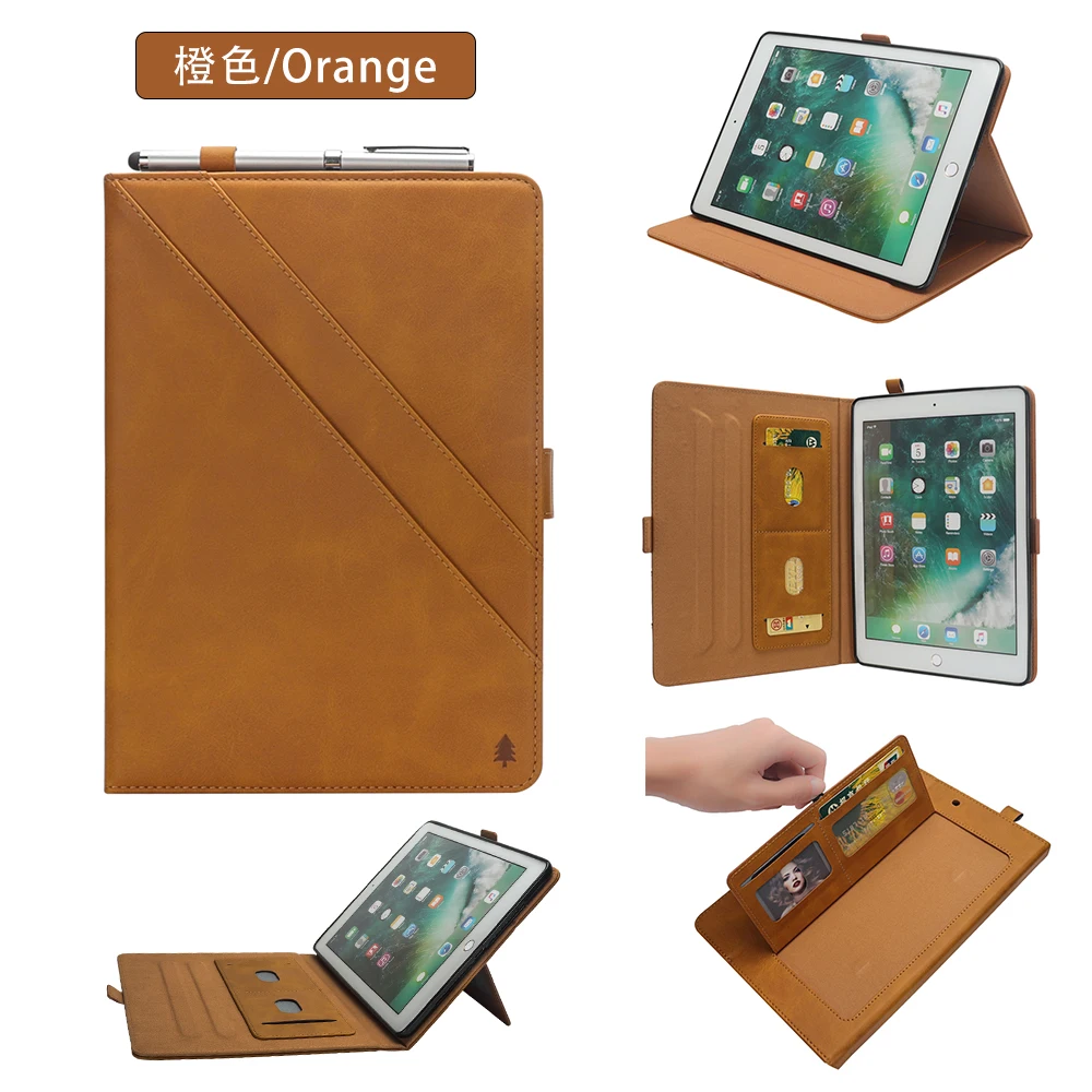 Чехол для планшета для Apple iPad Pro 12,9 A1584 A1652 A1670 A1671 Многофункциональный из искусственной кожи многочисленный карт откидная крышка Подставка