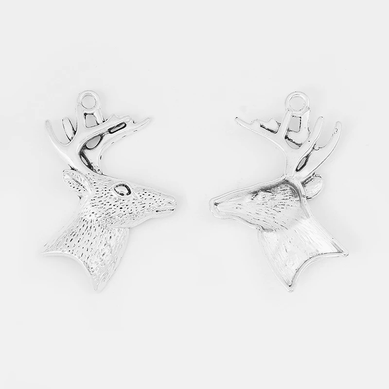 6 шт. винтажные модные подвески Лось Подвеска для самостоятельного изготовления