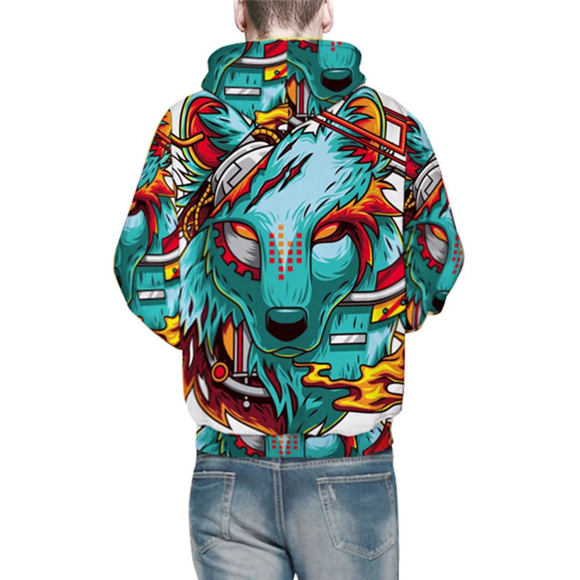 Мужская повседневная осенне зимняя Толстовка blusa de frio masculina southside riversale с 3D принтом