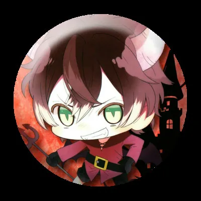 ZXFJXR 58 мм анимационный значок DIABOLIK LOVERS Sakamaki Shu Ayato Kanato sakamaki reiji Sakamaki Subaru значок брошь булавки