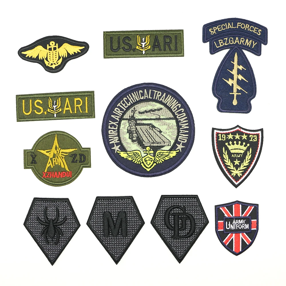 2018 Новинка 1 шт. железные значки в Военном Стиле parches ropa plancha Constellation patch D