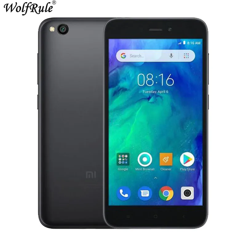 2 piezas Protector de pantalla LCD Xiaomi Redmi GO pegamento completo de vidrio para Xiaomi Redmi GO cubierta completa de vidrio templado Redmi GO pel&iacute;cula de tel&eacute;fono 5,0"-2