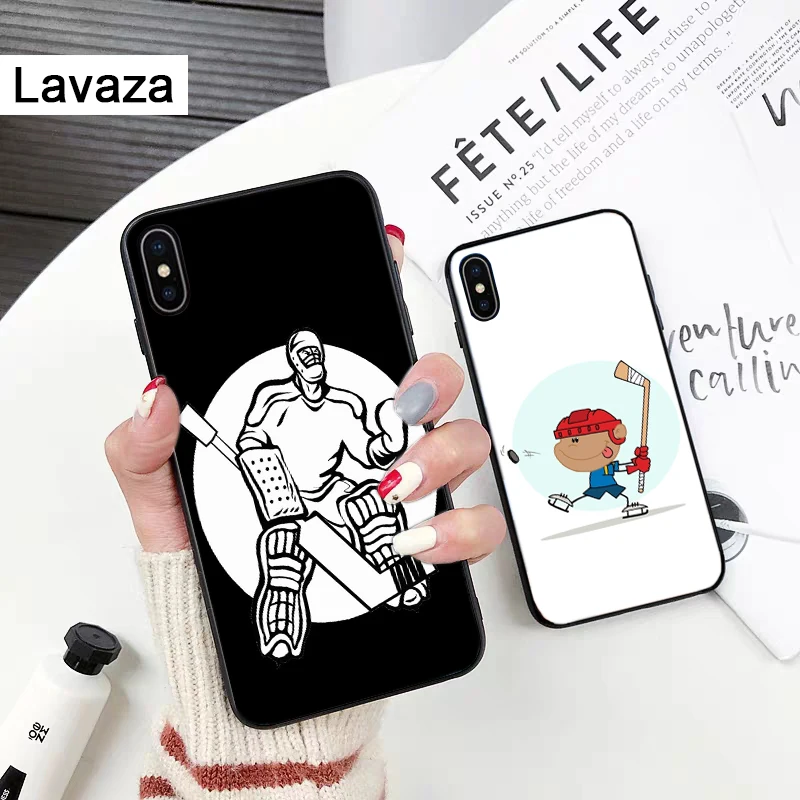 T hockey sport Силиконовый чехол для iPhone 5 5S 6 6S Plus 7 8 11 Pro X XS Max XR|Бамперы| |