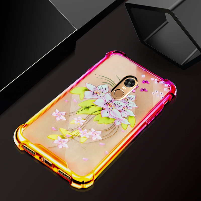 Kainuen антидетонационных coque крышка чехол для Xiomi Xiaomi Redmi Note 4x 4 x Note4x Силикон + PC