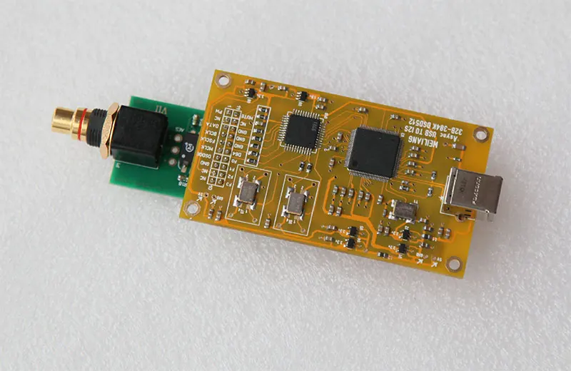 Италия Amanero USB DSD цифровой интерфейс DAC декодер плата добавить коаксиальный выход SPDIF 192K