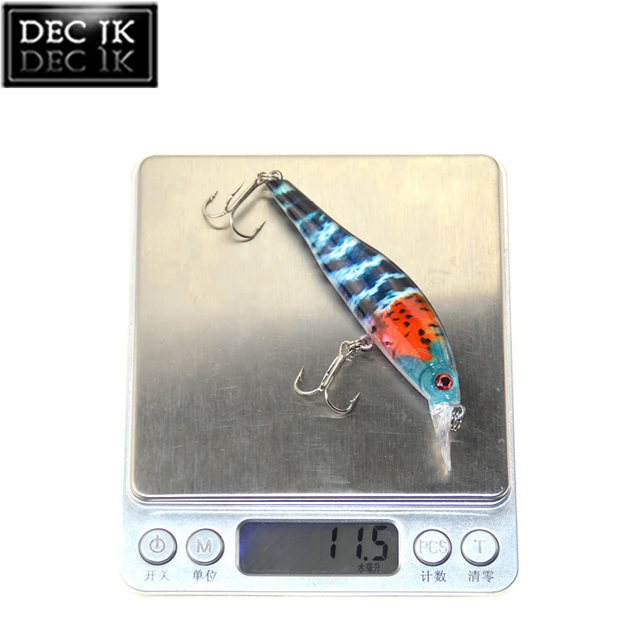 1 шт. лазерная жесткая Рыболовная Приманка Minnow приманка для плавания рыболовная