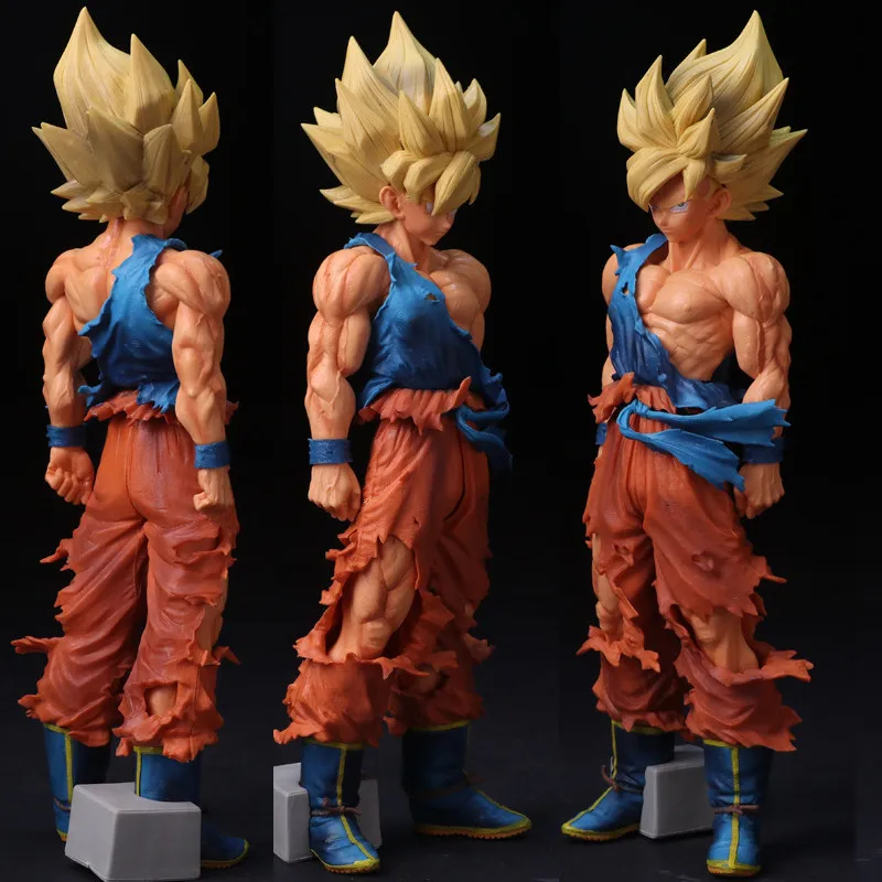 6 стилей 33 см Dragon Ball Z Master Stars Super Saiyan Son Goku фигурка ПВХ манга размеры экшн-модель куклы SMSP игрушки подарки - Цвет: A style