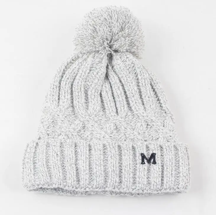 Новая женская зимняя шапка вязаная теплая флисовые шляпы женские шапки зимние