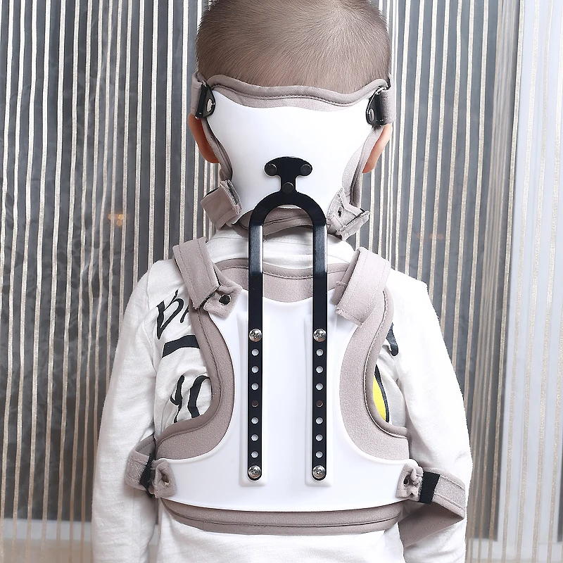 Child/шеи взрослого поддержки головы и шеи груди ортопедические кривошея бандаж шейного позвонка держатель
