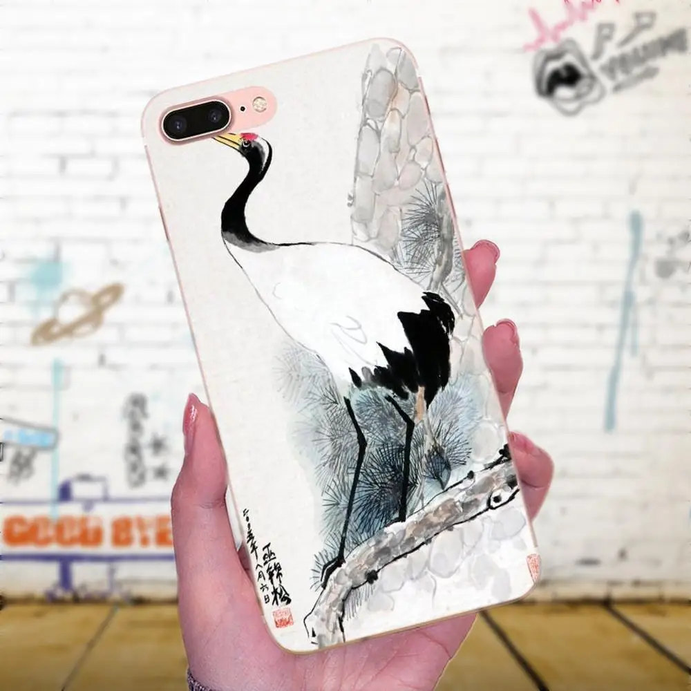 Японский кран Новинка Fundas Мягкий ТПУ сотовый телефон для Galaxy J1 J2 J3 J330 J4 J5 J6 J7 J730 J8