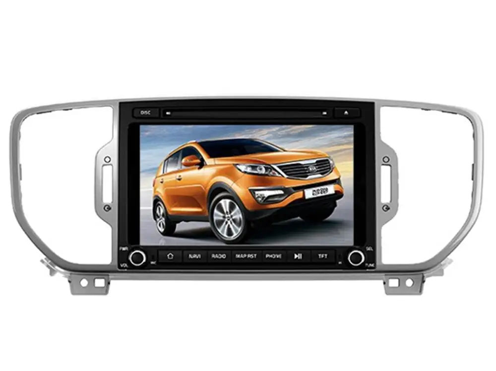 9 дюймов Автомобильный dvd плеер с GPS (opt) USB/SD AUX BT/TV аудио Радио стерео