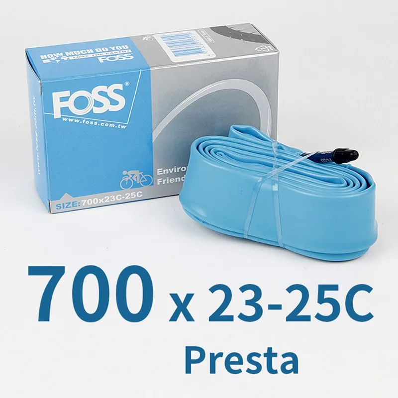 Внутренняя труба для велосипеда FOSS 700C 700 * 23-25C антибликовый Schrader внутренний