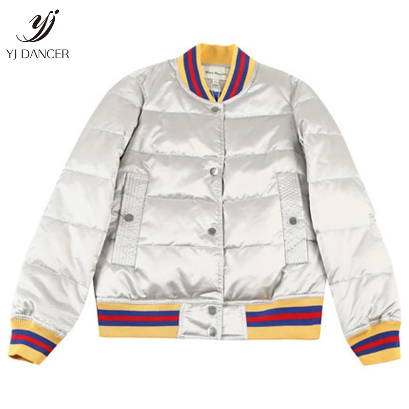 Светильник Кая и короткая женская куртка новинка 2018 уличная мода облегающий