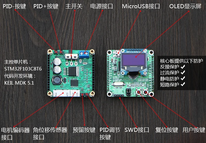 Поворотный перевернутый маятник [набор] первый заказ перевернутый маятник PID электронный дизайн сетевой источник питания