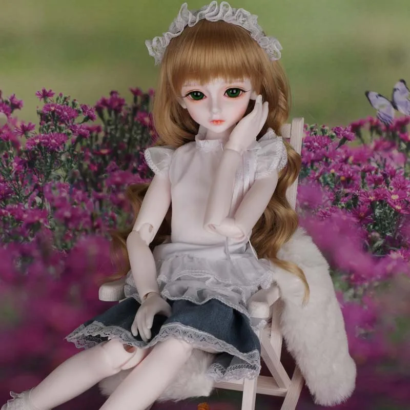 Полный комплект по специальной цене 1/4 BJD/SD модная Кукла bory для маленькой девочки