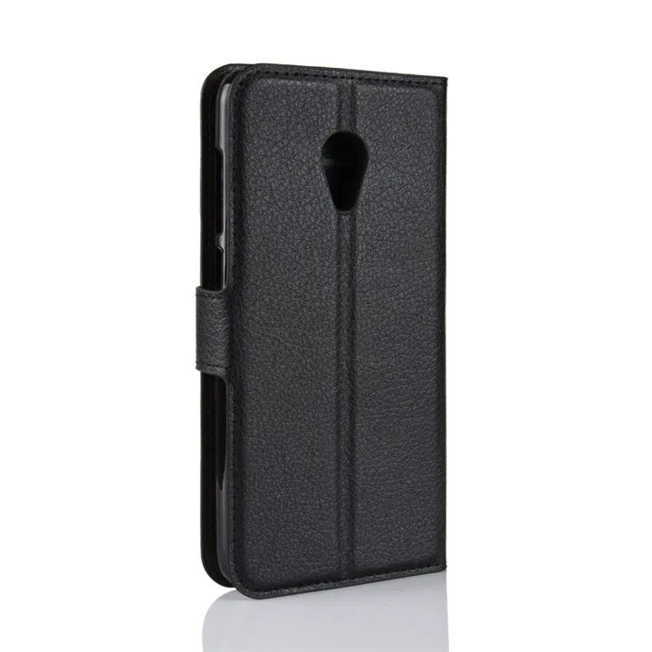 Black Чехол HUDOSSEN для Alcatel 1X5059 чехол s кошелек из искусственной кожи Защитная задняя крышка силиконовый чехол для телефона для Alcatel 1X 5059D Coque - Цвет: Black