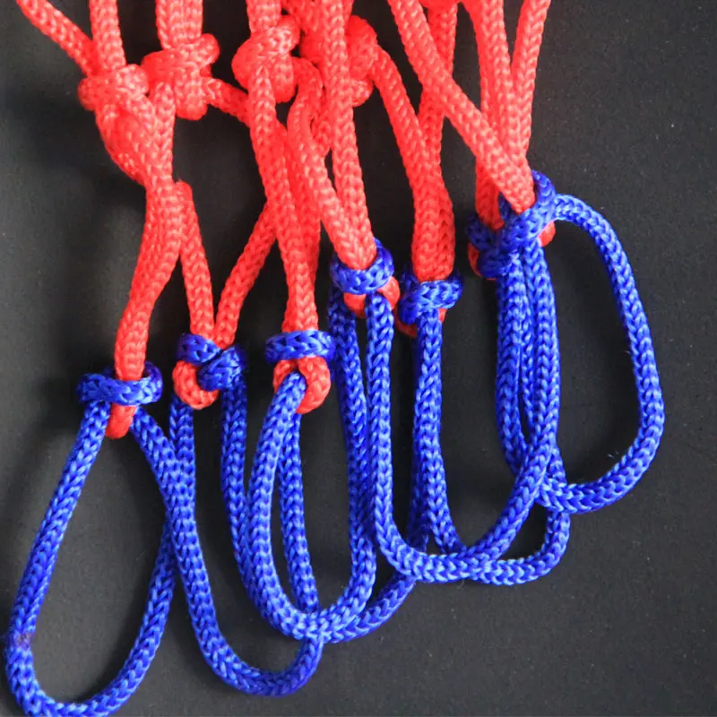 25 см Диаметр Красный белого и синего цвета Баскетбол Чистая нейлон обруч цель