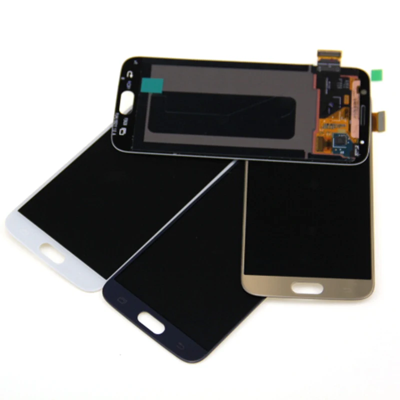 Для samsung Galaxy s6 ЖК дисплей сенсорный экран дигитайзер для lcd G920 SM G920F в сборе