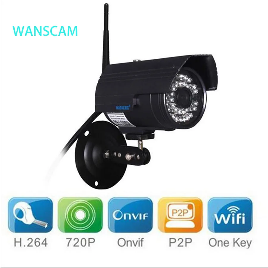 IP Wi-Fi 720 P hi3518e P2P мини Камера hw0027 встроенный ик-onvif Наблюдения Пуля Открытый