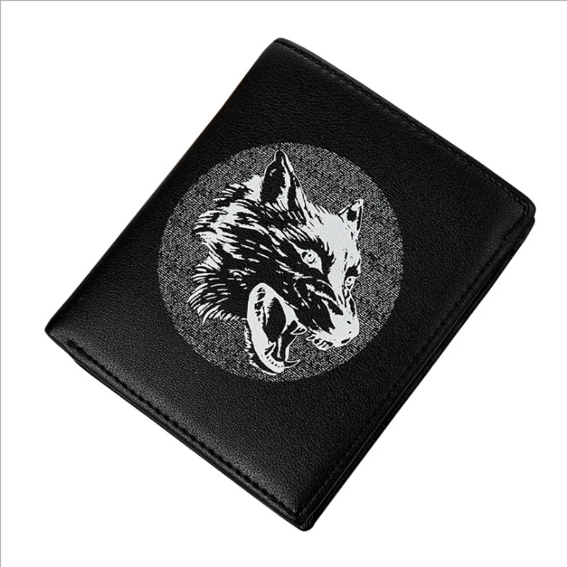 Деловые повседневные мужские короткие кошельки стандартные с узором в полоску