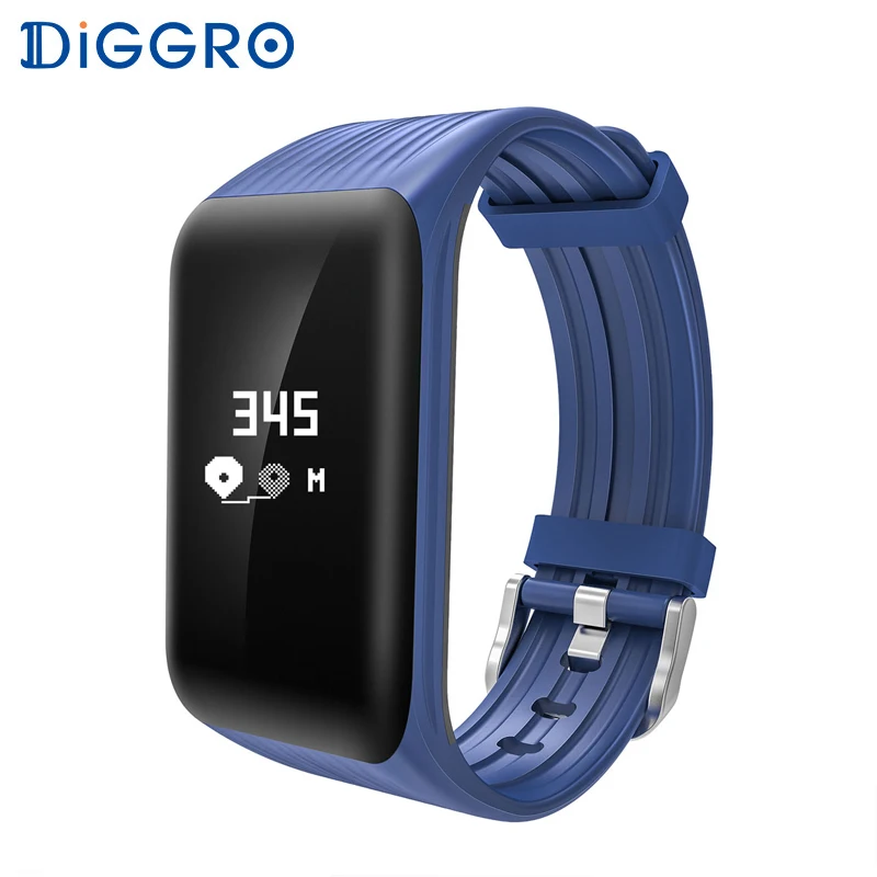 Смарт-браслет Diggro DB-04 фитнес-трекер сердечного ритма IP68 Водонепроницаемый