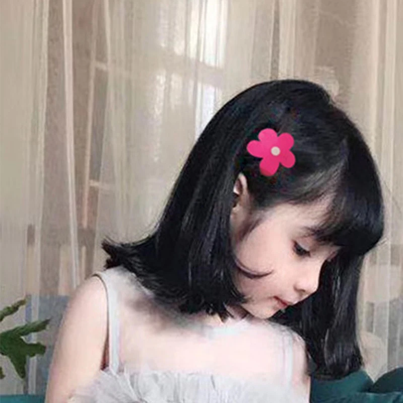 Горячая Распродажа Милые Детские Цветочные заколки для волос головной убор