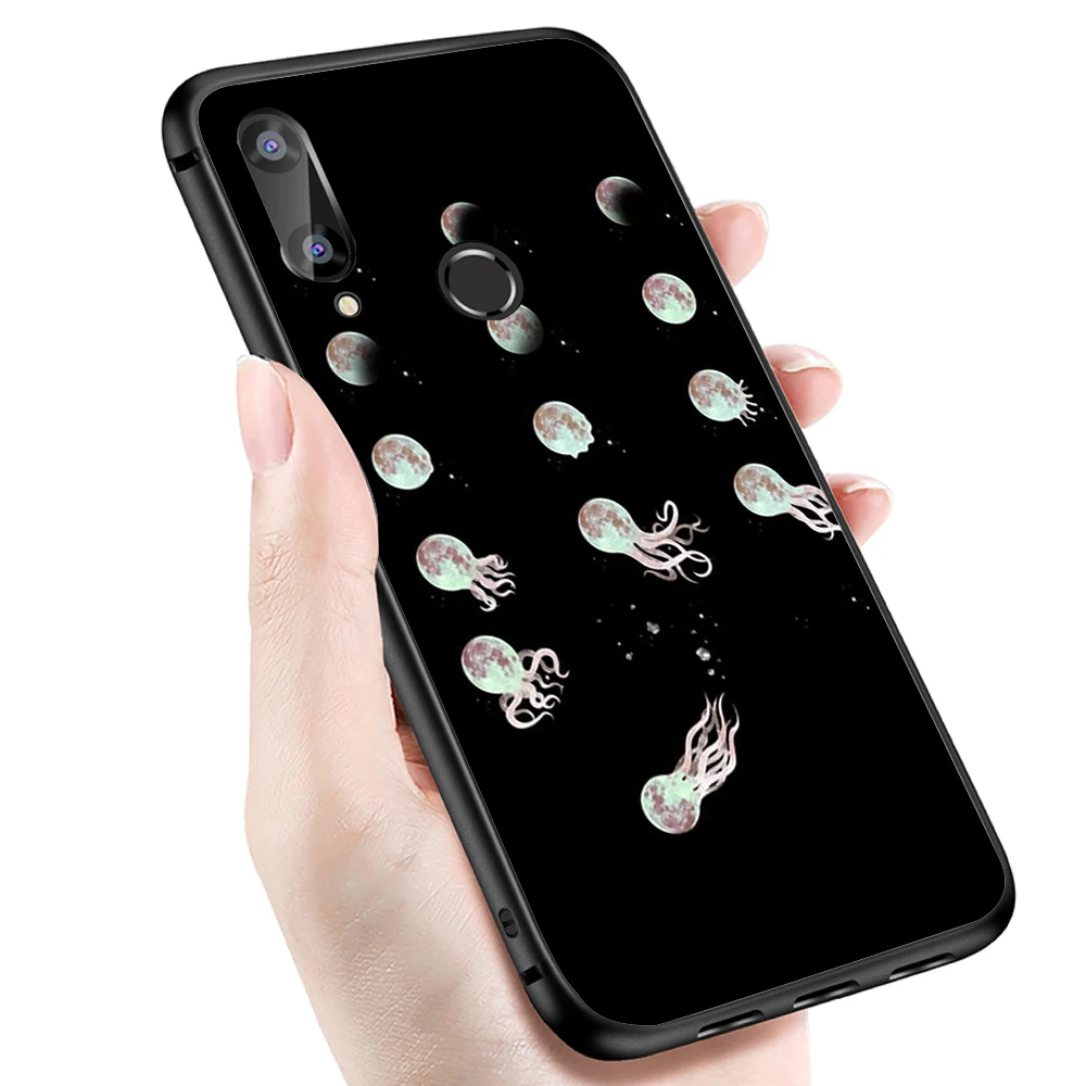 Черный ТПУ мягкий чехол для телефона Redmi Note 7 pro Global 6 5 Plus 4 задняя Сумка | Мобильные
