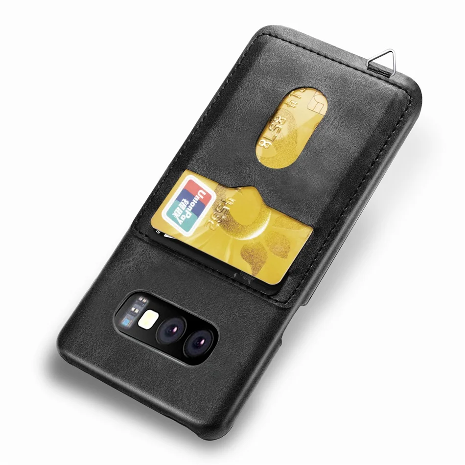 Чехол для samsung Galaxy S8 S9 S10 Plus S7 Edge чехол задняя крышка для samsung S10 Plus S10e Note 9 8 S7 Edge слот для карт чехол