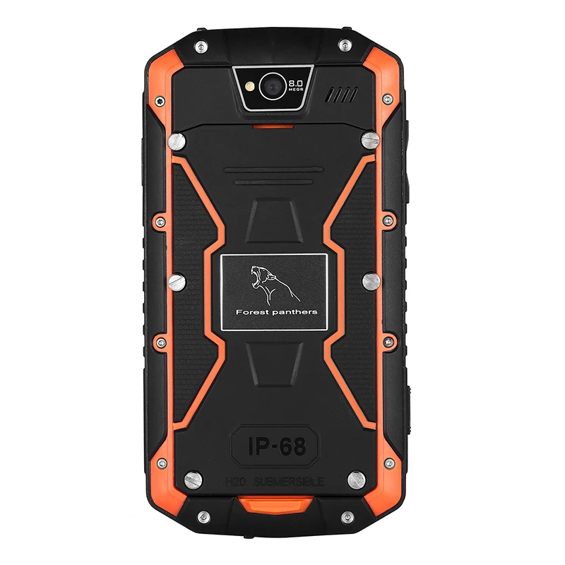 Водонепроницаемый Forest Пантеры NO1 прочный смартфон 4.5 &quotIPS Android 4.4 MT6572 Dual Core 512 МБ + 4