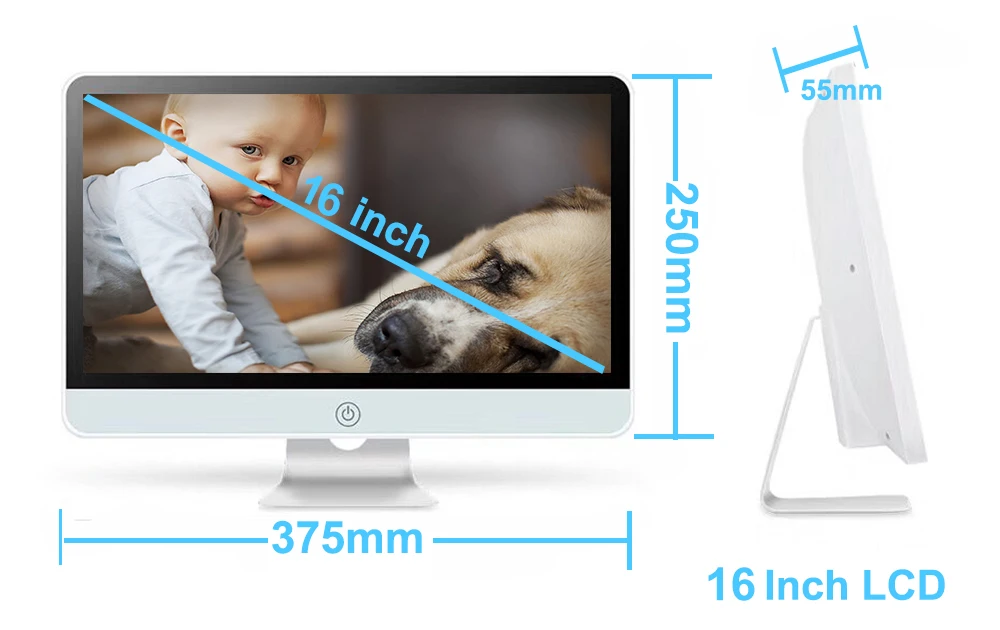 960P 8CH беспроводные NVR наборы 16 &quotЖК-монитор экран 1.3MP 8 шт Wifi IP CCTV камера наружная P2P