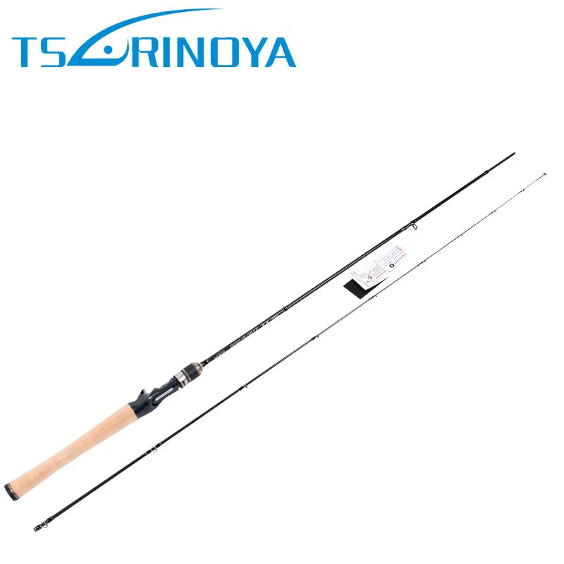 Tsurinoya 1.89 м UL Индикатор питания Действие Baitcasting Приманка Стержень с Fuji Кольца