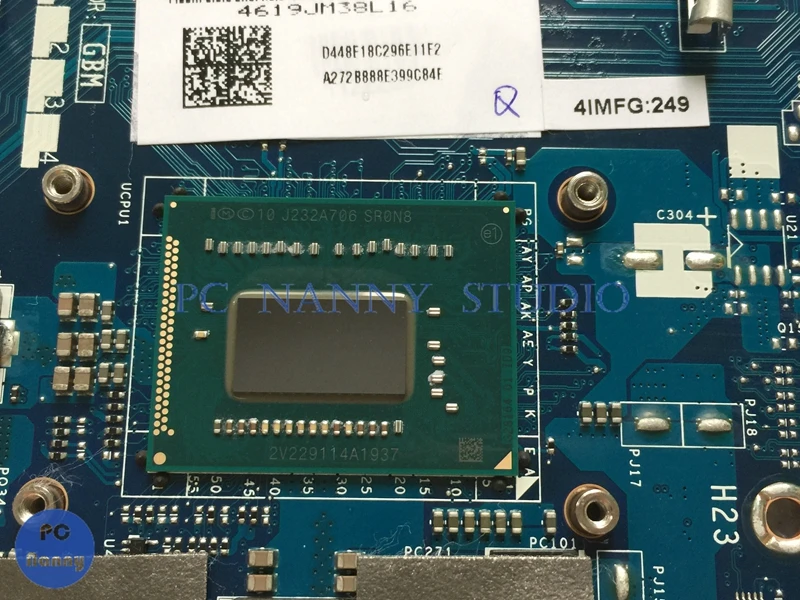 Материнская плата PCNANNY VITU5 LA-8971P для ноутбуков lenovo Ideapad серии U510 основная i5-3317U ЦП