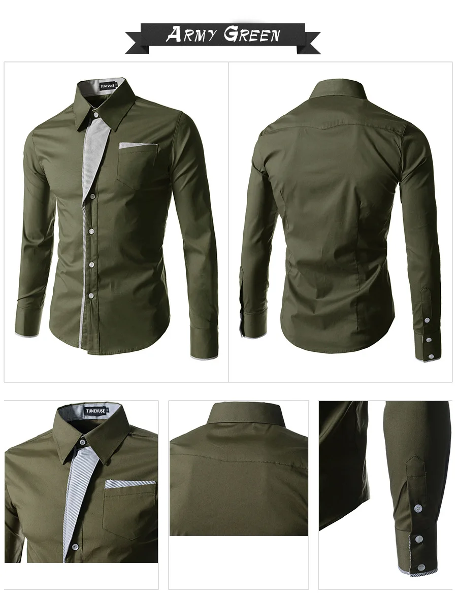 Kezera модный бренд Camisa Masculina рубашка с длинными рукавами для мужчин корейский тонкий дизайн формальная повседневная мужская рубашка Размер M-4XL