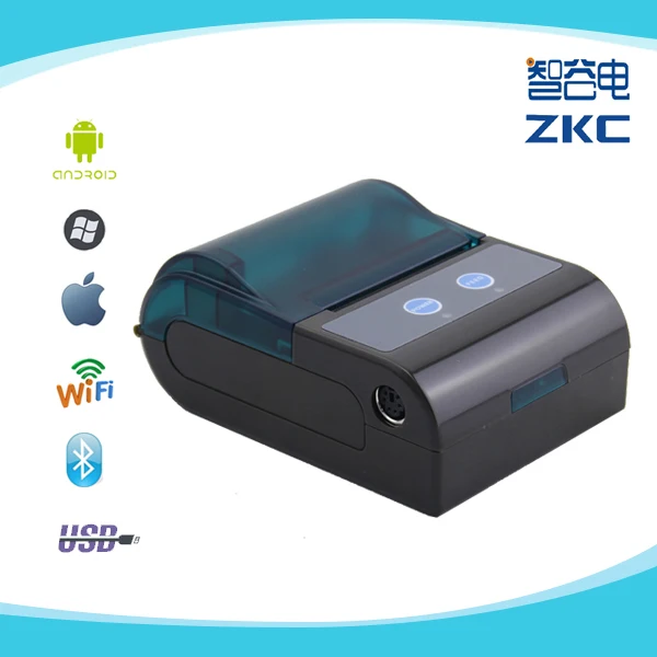 Мобильный термопринтер для чеков ZKC 5804 58 мм Bluetooth 2 0|receipt printer|thermal receipt printerthermal |