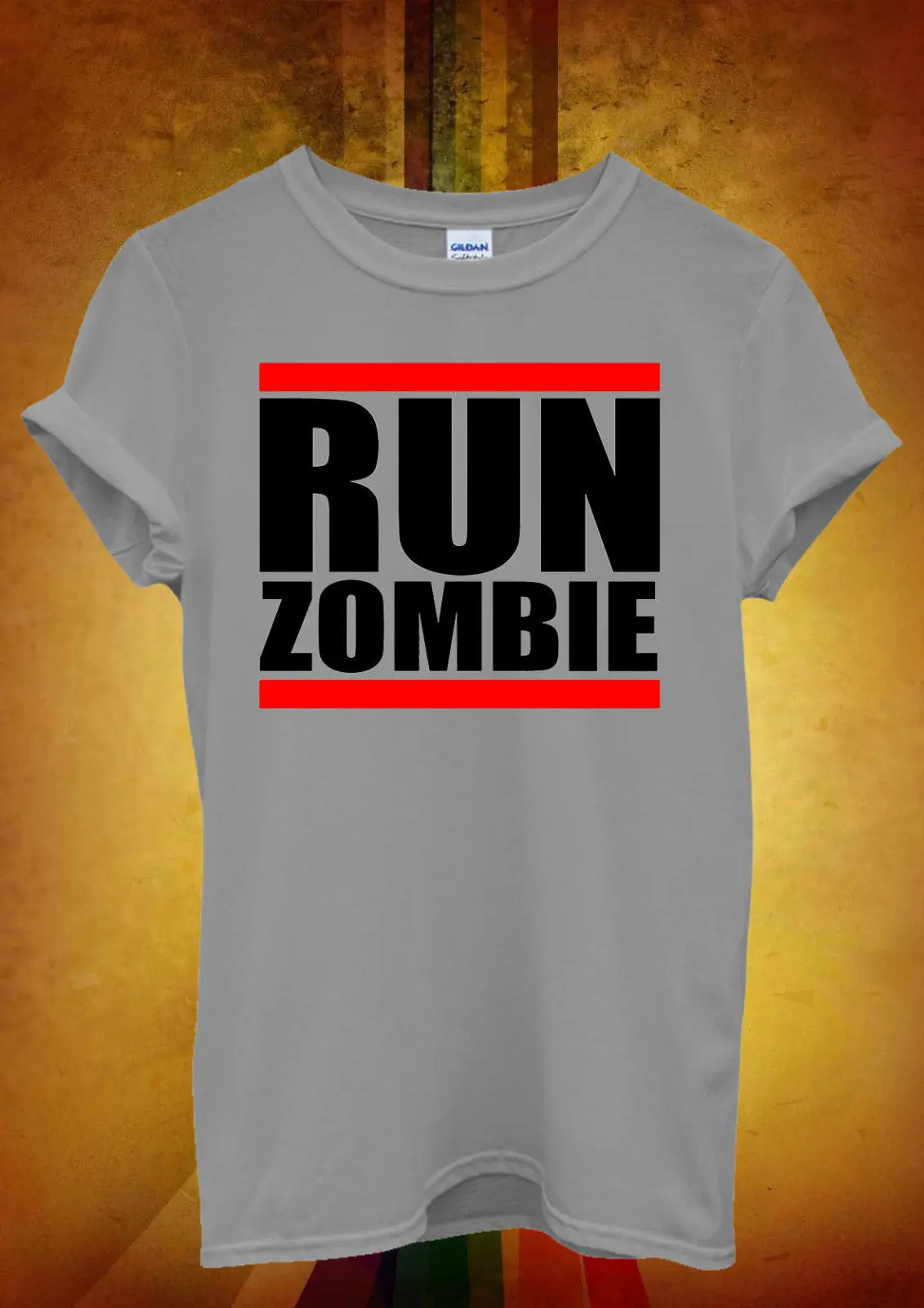 Runner Zombie Scary Funny Hipster Мужская Женская футболка унисекс Топ жилет 1106 Новые футболки