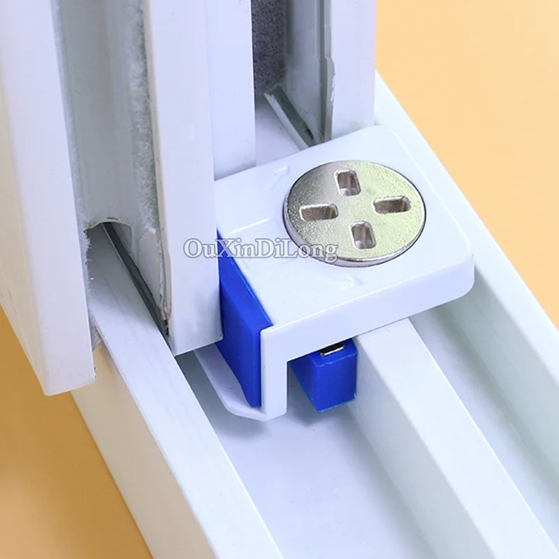 HOT 20PCS Sliding Door and Window Lock Plastic Steel Security Locks Limit Anti-theft lock Children Safety Protection | Обустройство