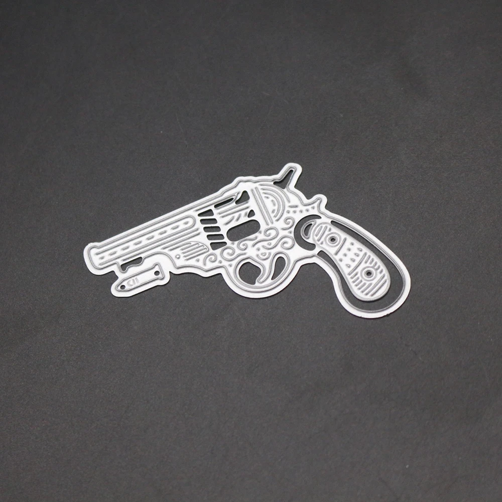 Игрушка в форме оружия декоративный картон делая металлические режущие штампы