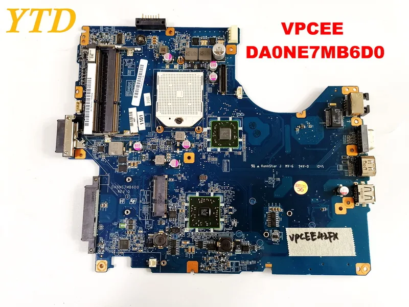 Оригинальная материнская плата для ноутбука SONY VPCEE DA0NE7MB6D0 протестирована хорошая
