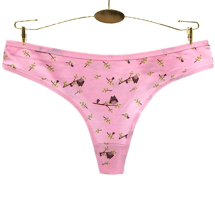 Набор из 12 трусиков с низкой посадкой и цветочным рисунком маленькие хлопковые