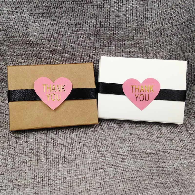 Подарочная коробка сделай сам с подвеской/коробкой для серег свадьбы 1 партия = 20