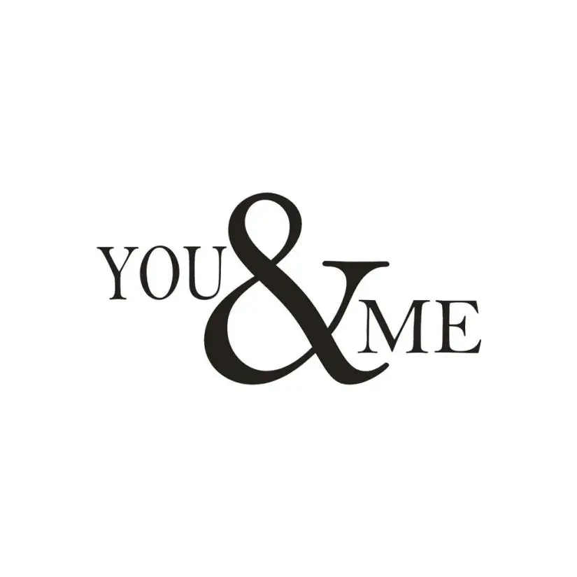 Домашний декор You &amp Me Съемная художественная виниловая роспись домашний для