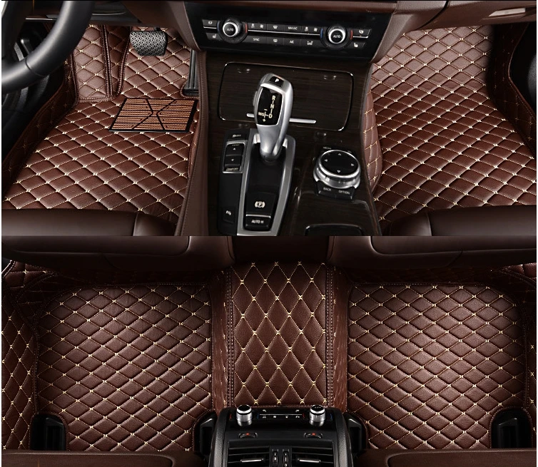Лучший ковры! Специальные автомобильные коврики для Volkswagen Touran 7 мест 2014-2004